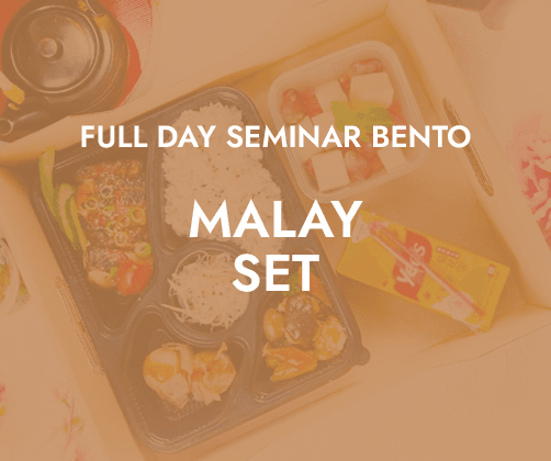 Corporate Full Day Package - Malay Set $30/pax ($32.70 w/GST) Min 20pax