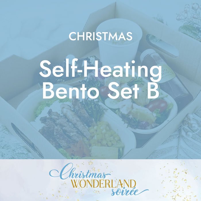 Christmas Self Heating Bento Set B $19.80/pax ($21.38 w/ GST) Min 20 pax