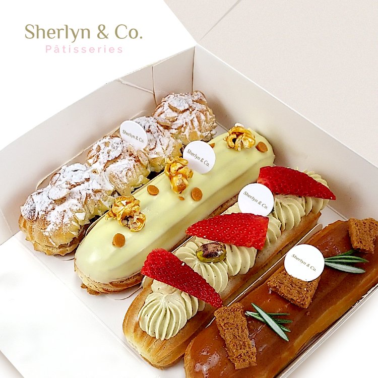 Sherlyn & Co Eclairs (Box of 4)