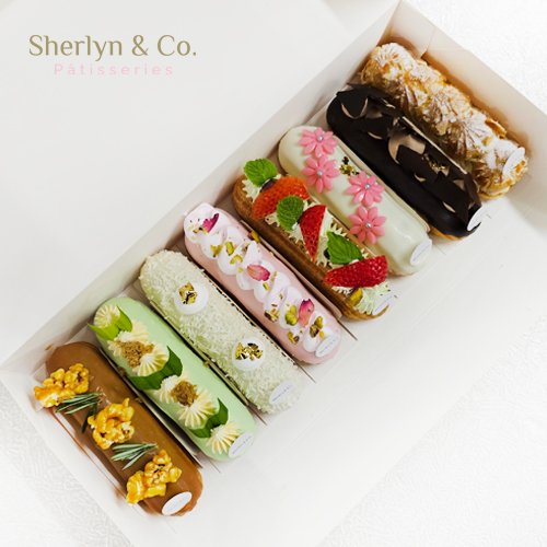 Sherlyn & Co Eclairs (Box of 8)