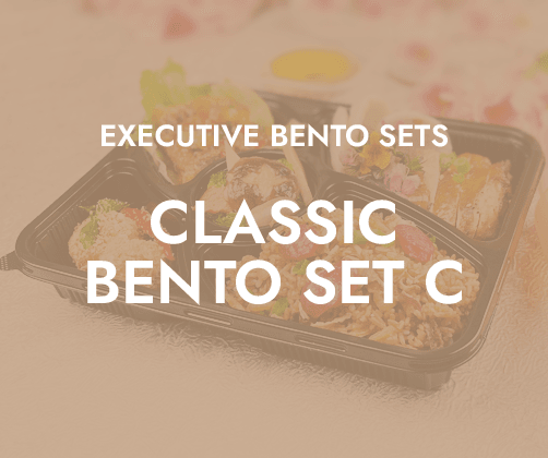 Classic Bento Set C $8.80/pax ($9.59 w/ GST) For Min 30 pax