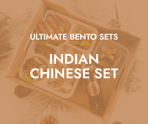 Ultimate Bento Chinese Vegetarian $23.80/pax ($25.94 w/ GST) For Min 1pax