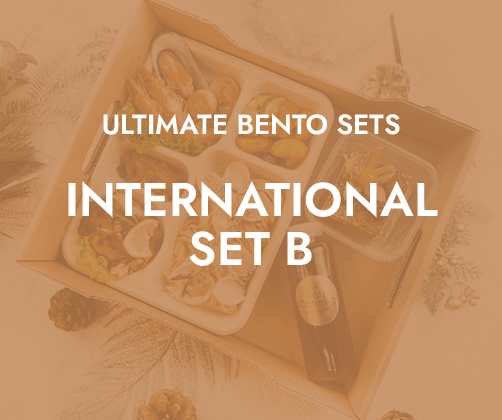 Ultimate Bento International Set B $23.80/pax ($25.94 w/ GST) For Min 20pax