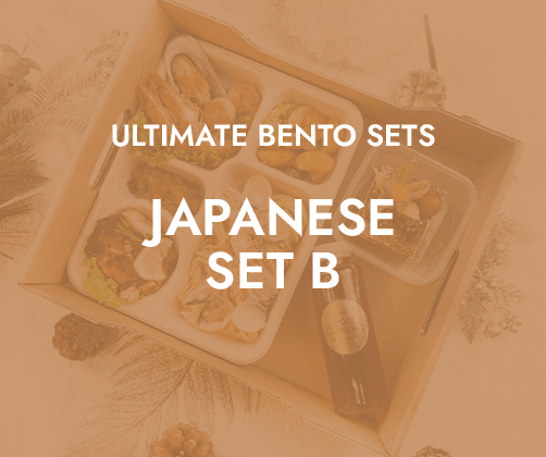 Ultimate Bento Japanese Set B $23.80/pax ($25.94 w/ GST) For Min 20pax
