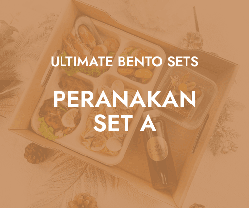Ultimate Bento Peranakan Set A $23.80/pax ($25.94 w/ GST) For Min 20pax