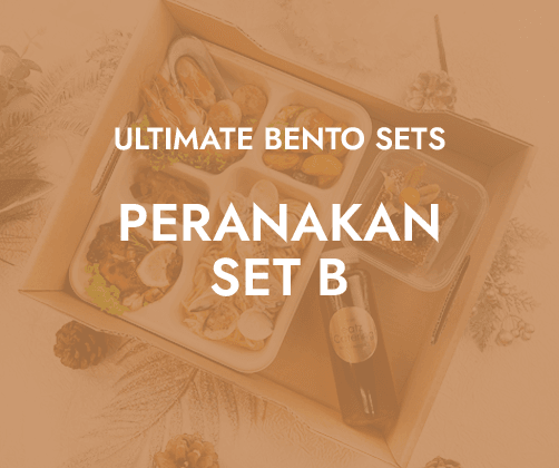 Ultimate Bento Peranakan Set B $23.80/pax ($25.94 w/ GST) For Min 20pax