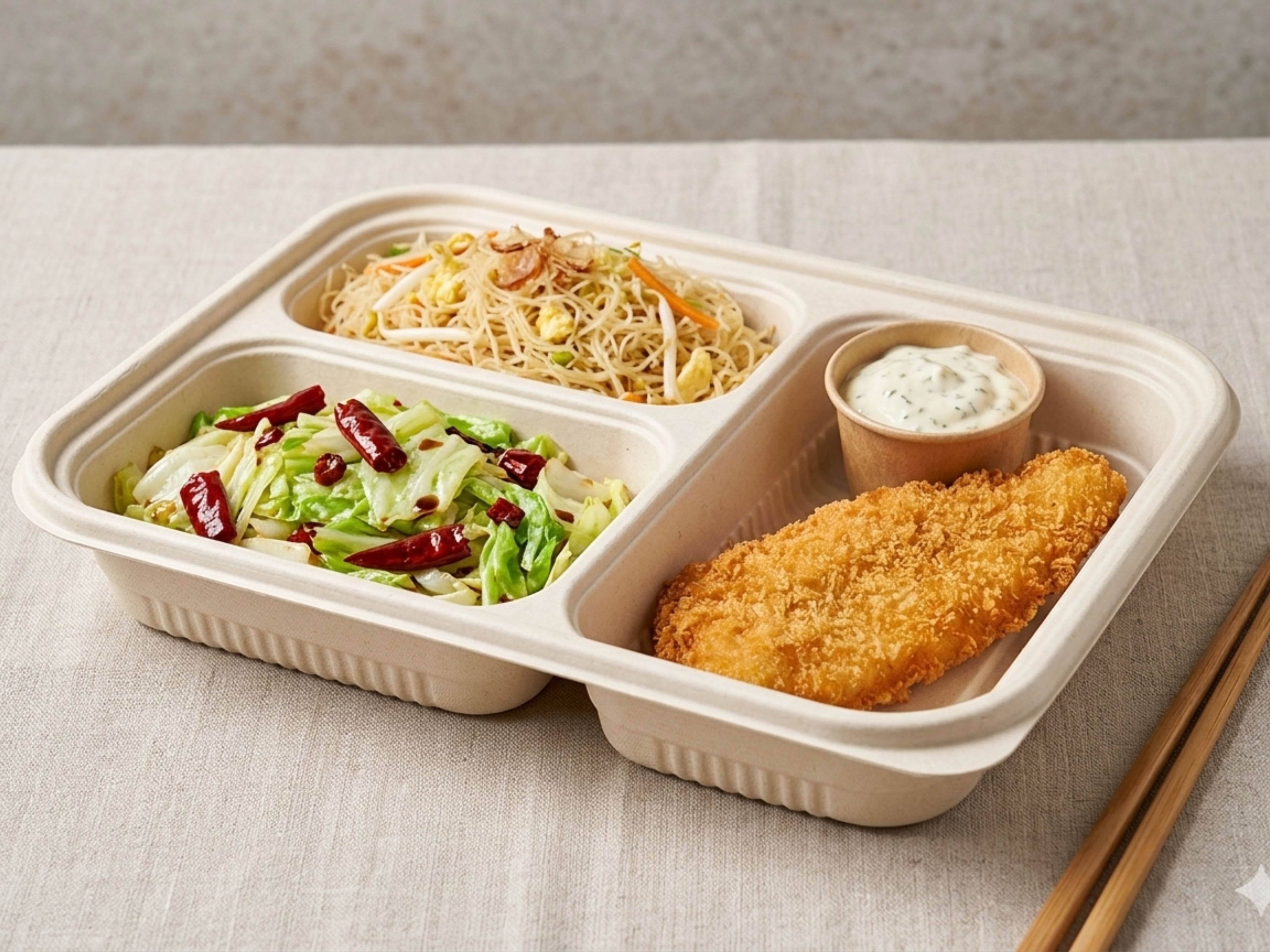 Tuesday Breakfast - Daily Bento Set A $6.80/pax ($7.41 w/ GST) for min 30 pax