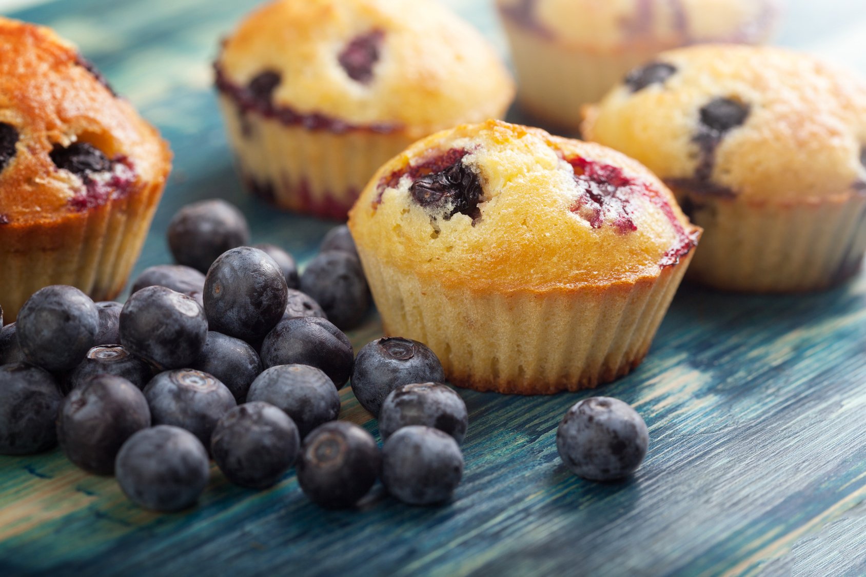 Bluebbery & Chocolate Muffins