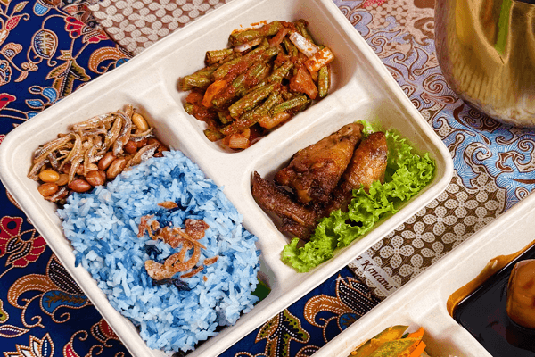 SG60 CLASSIC BENTO - Nasi Lemak Set $5/pax ($5.45 w/ GST) For Min 60pax
