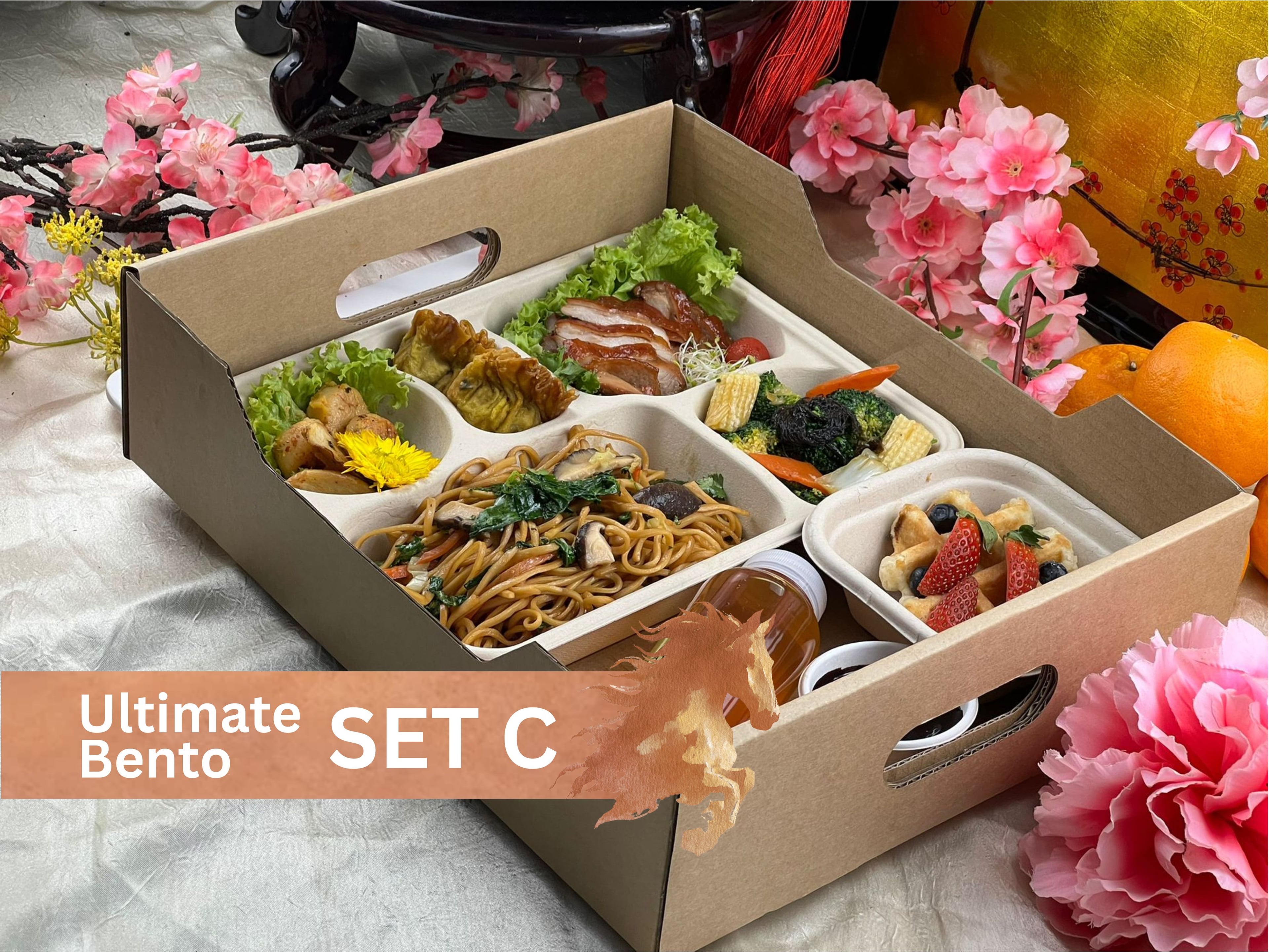 CNY 2026 - Ultimate Bento Set C $23.80/pax ($25.94 w/ GST) Min 15pax