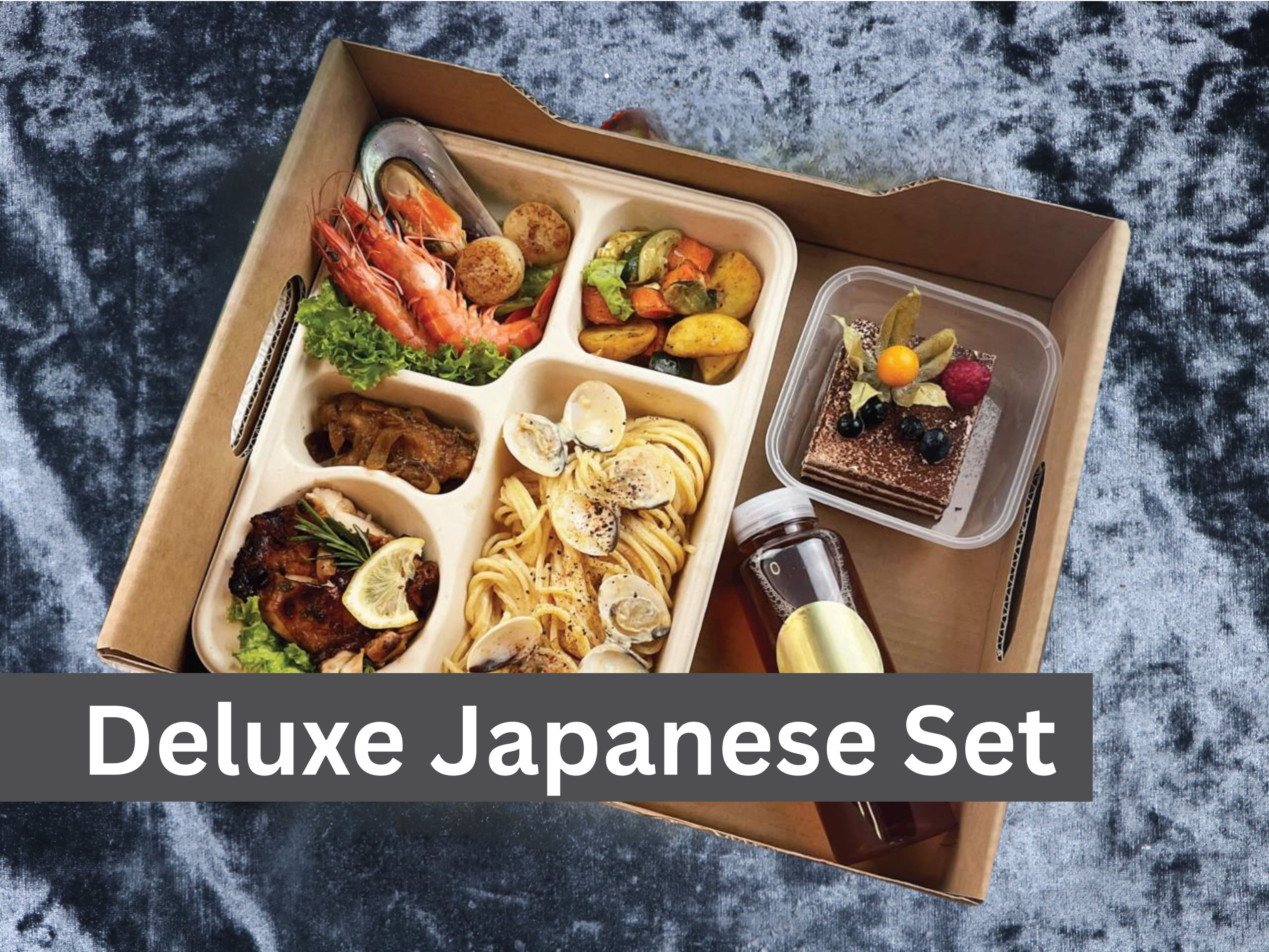 Christmas Deluxe Bento Japanese Set $23.80/pax ($25.94 w/ GST) Min 20 pax