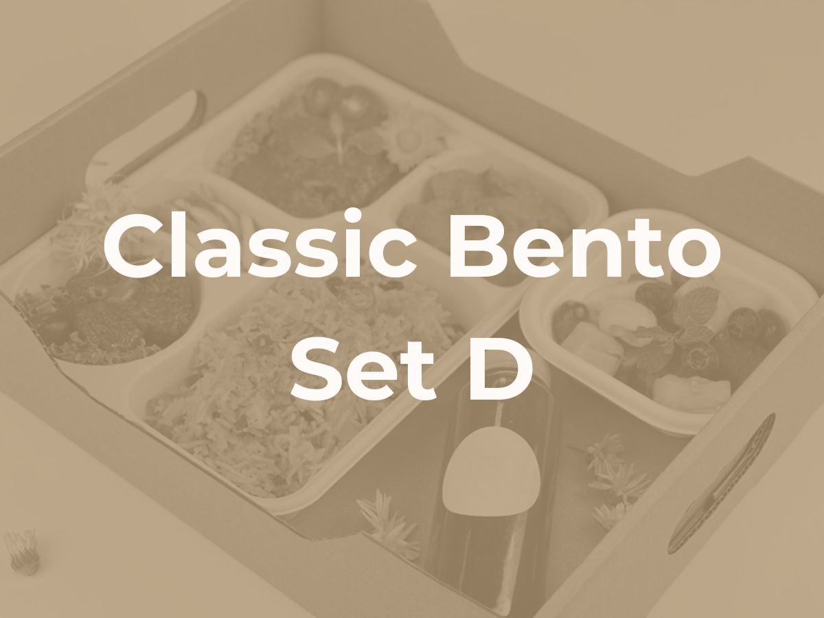 Deepavali Classic Bento Set D $8.90/pax ($9.70 w/ GST)For Min 30 pax