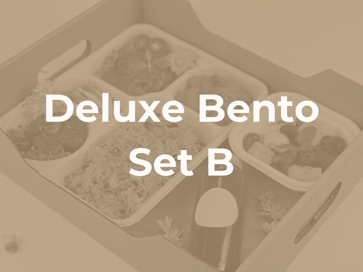 Deepavali Deluxe Bento Set B $10.90/pax  ($11.88 w/ GST) For Min 25 pax