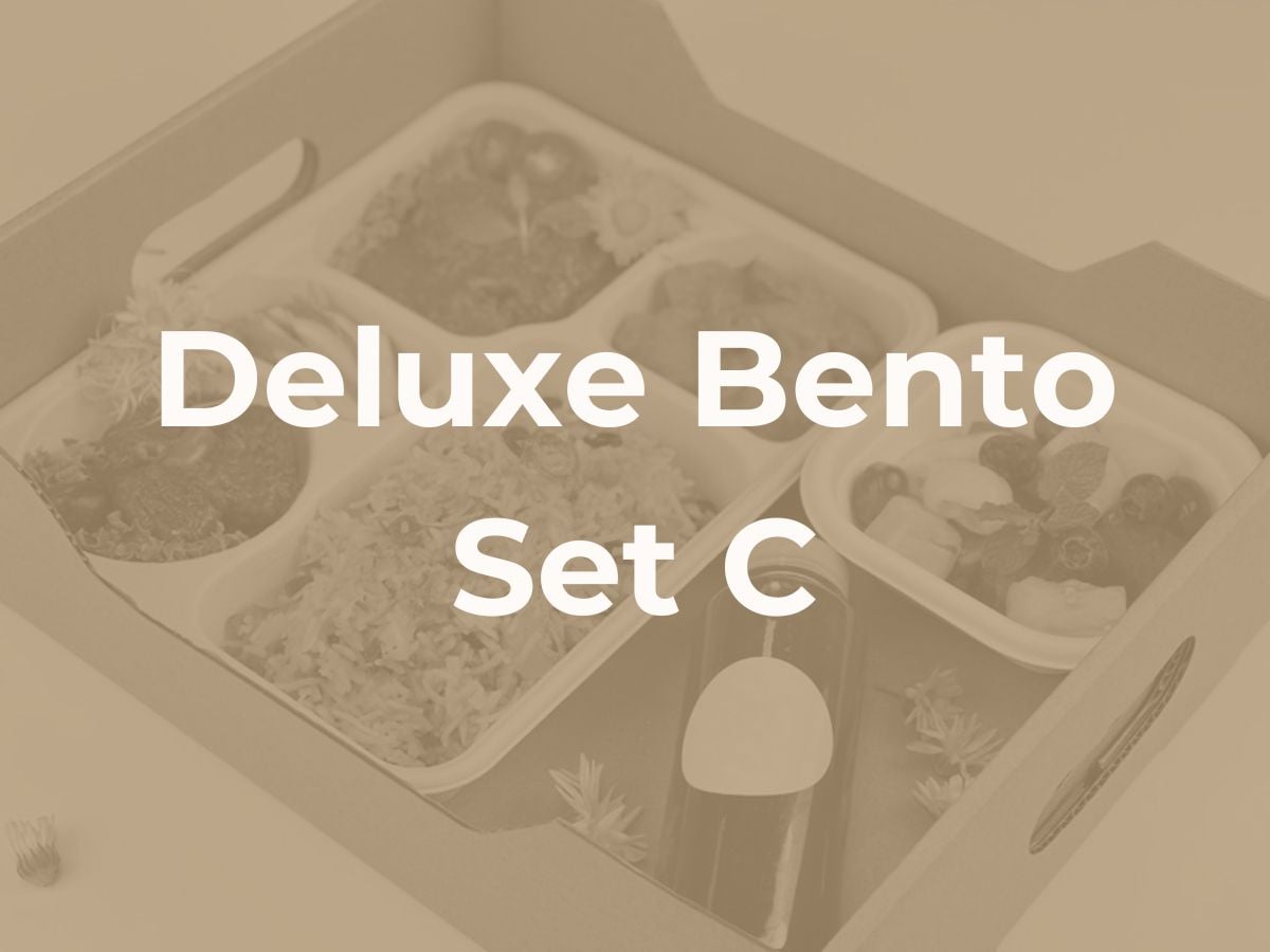 Deepavali Deluxe Bento Set C $10.90/pax  ($11.88 w/ GST) For Min 25 pax