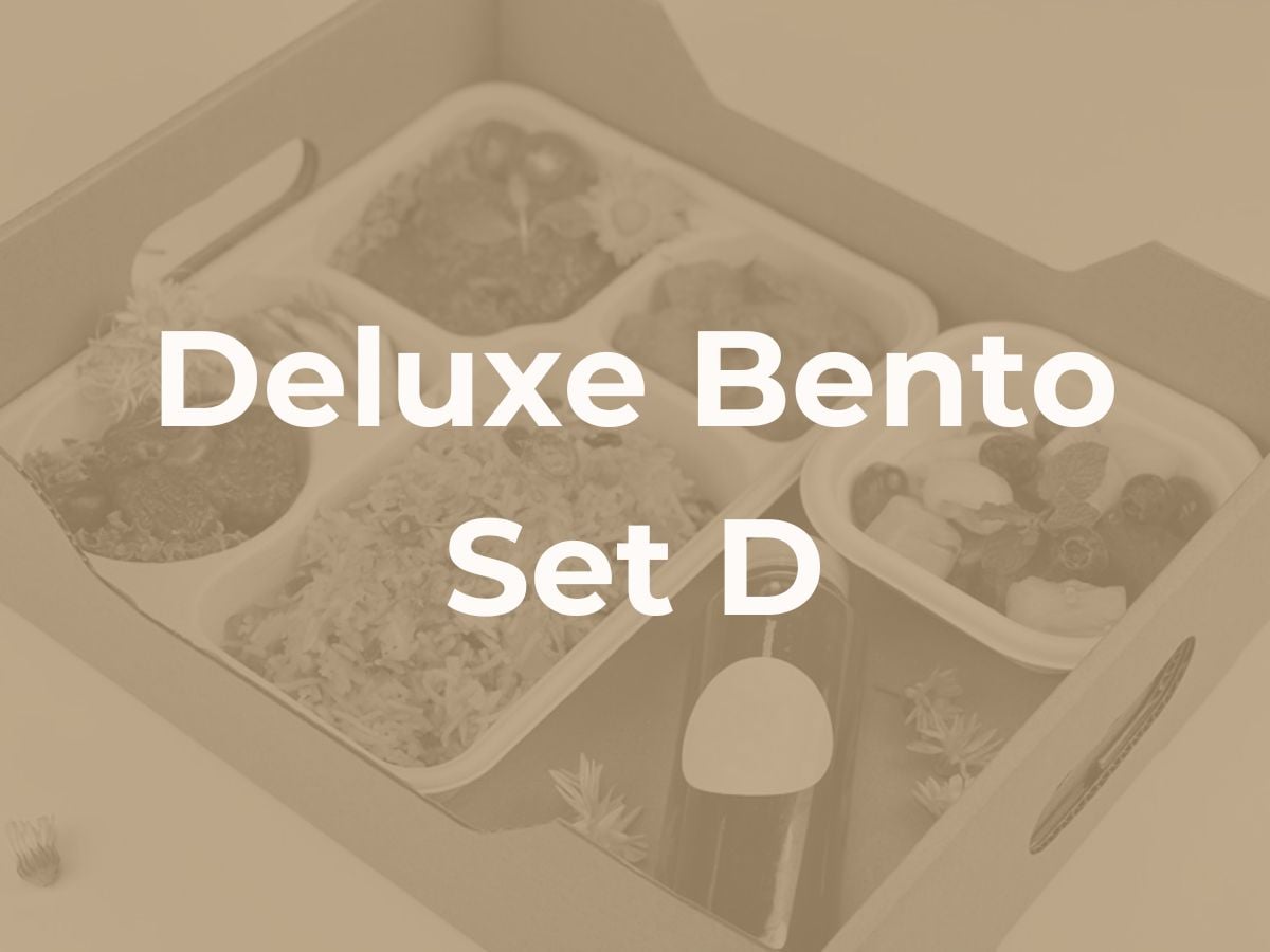 Deepavali Deluxe Bento Set D $10.90/pax  ($11.88 w/ GST) For Min 25 pax