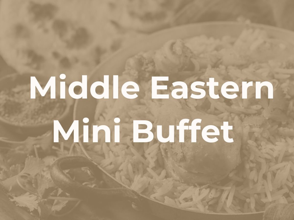 Deepavali Middle Eastern Mini Buffet $298/set ($324.82 with GST) for 10-12pax
