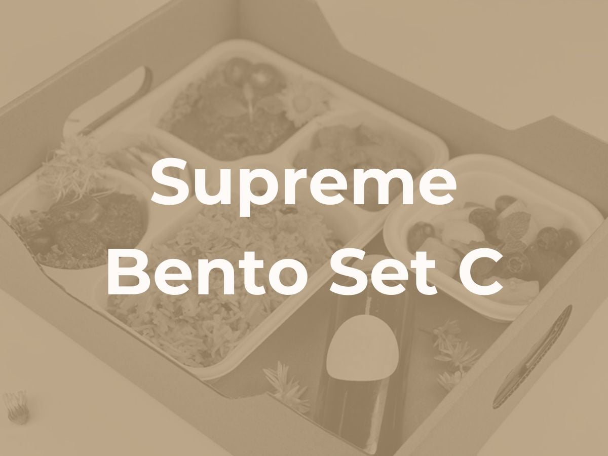 Deepavali Supreme Bento Set C $17.90/pax ($19.51 w/ GST) For Min 12 pax