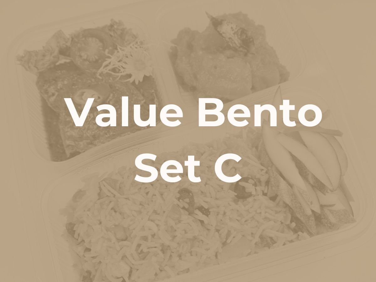 Deepavali Value Bento Set Meal - Set C $7.00/pax ($7.63 w/ GST) For Min 30 pax