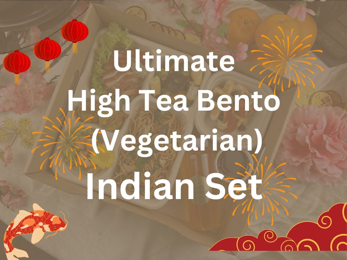 CNY 2025 - Ultimate Indian Bento (Vegetarian) $23.80/ ($25.94 w/GST) Set Min 1pax