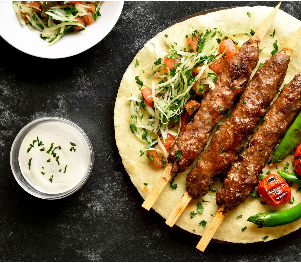 LIVE STN- Kebab wrapped with Tortilla Grilled Marinated Succulent Grilled Chicken Fillet with Home-made sauce, Mayonnaise and Vegetables (Wrapped)