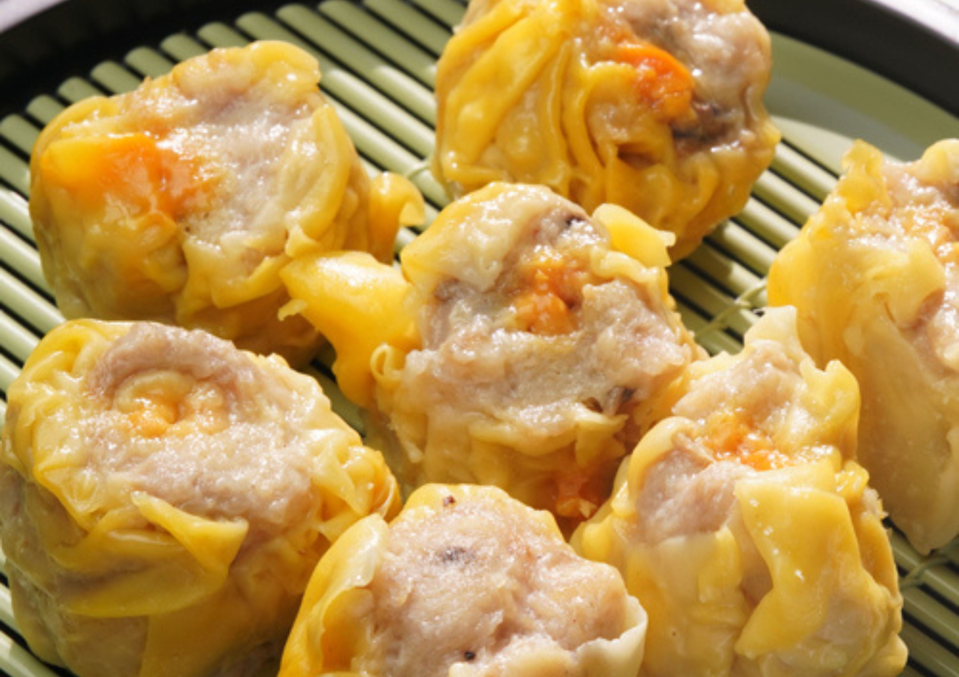 LIVE STN- Dim Sum Combo Steamed Chicken Siew Mai, Prawns Har Kaow & BBQ Chicken Char Siew Pau