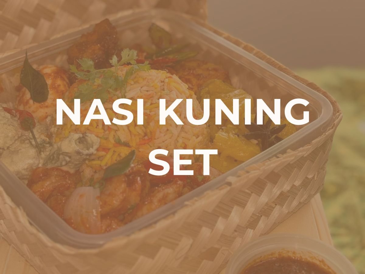 Nasi Kuning Set $22.80 ($24.85 w/GST) Set Min 10pax