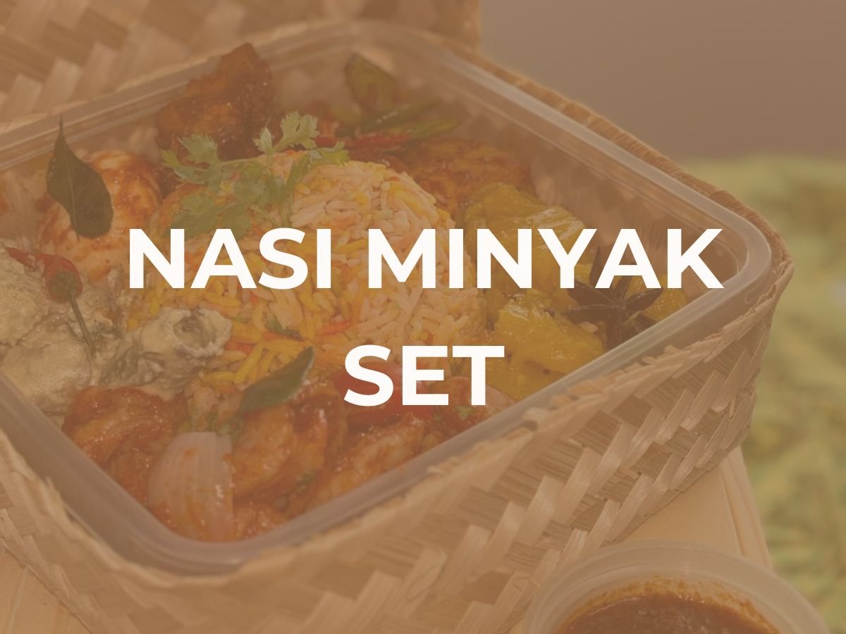 Nasi Minyak Set $15.80 ($17.22 w/GST) Set Min 20pax