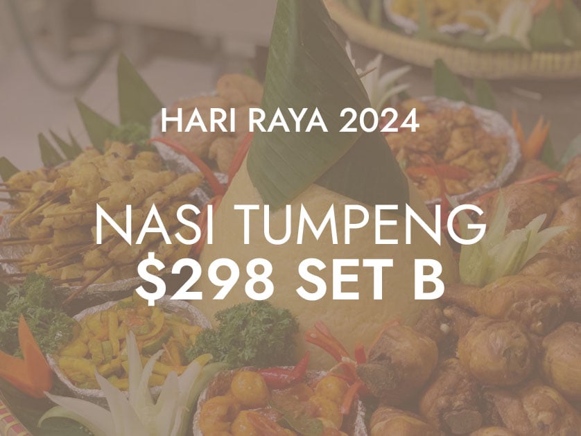 Hari Raya Haji - Mini Buffet Nasi Tumpeng Set B $298 ($324.82 w/ GST) for 10-12 pax