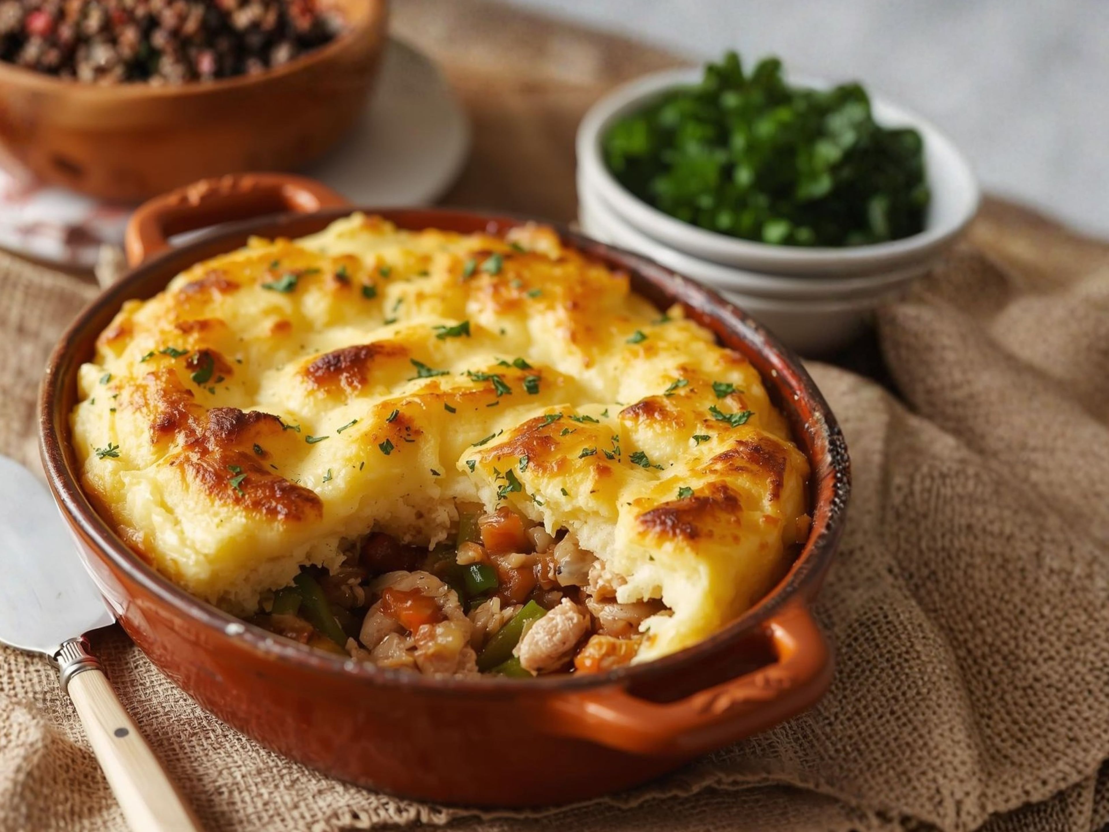 SD Country Chicken Shepherd’s Pie with Buttered Mash Topping 1KG