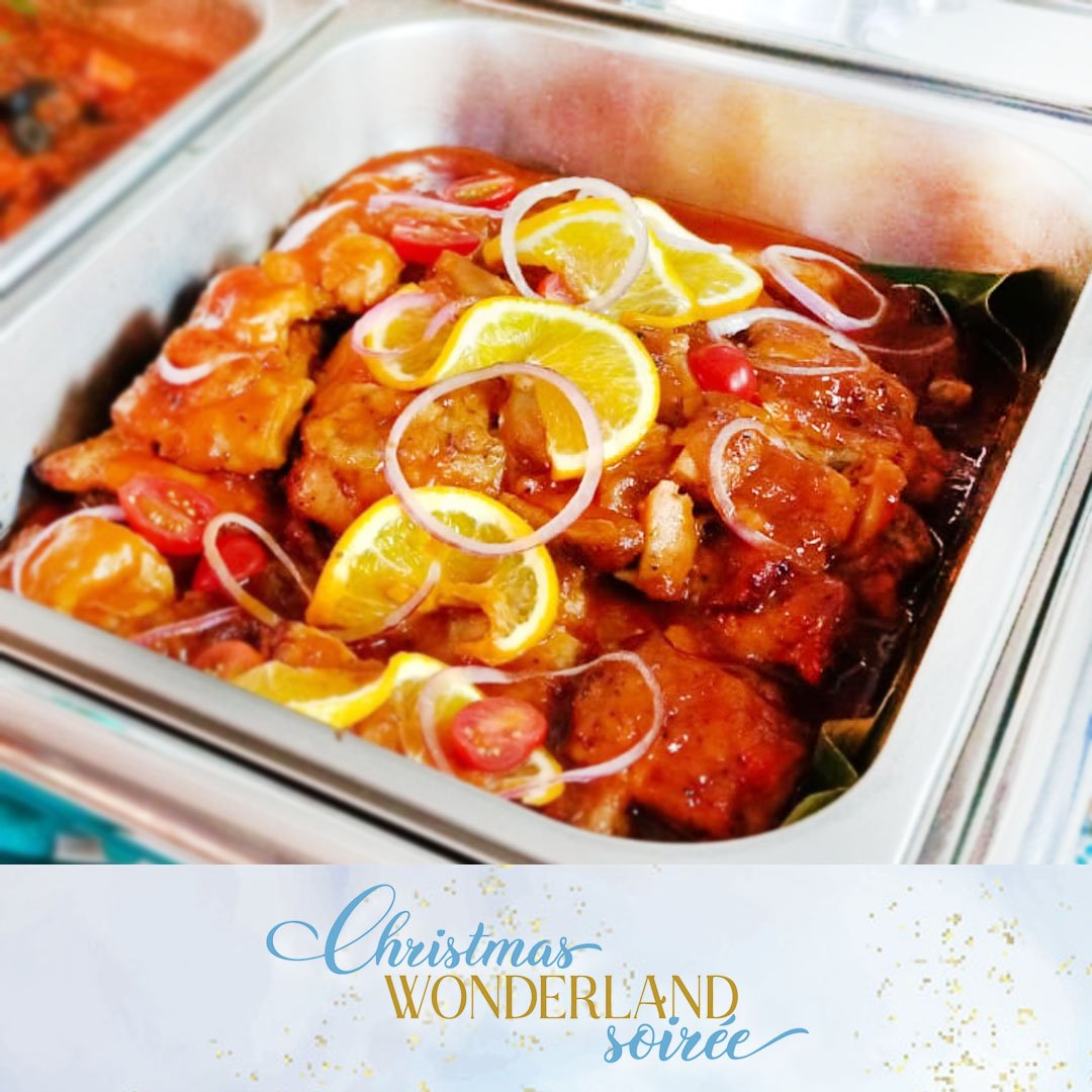 Christmas Buffet Menu B $26.80/pax ($29.21 w/GST) For Min 40pax