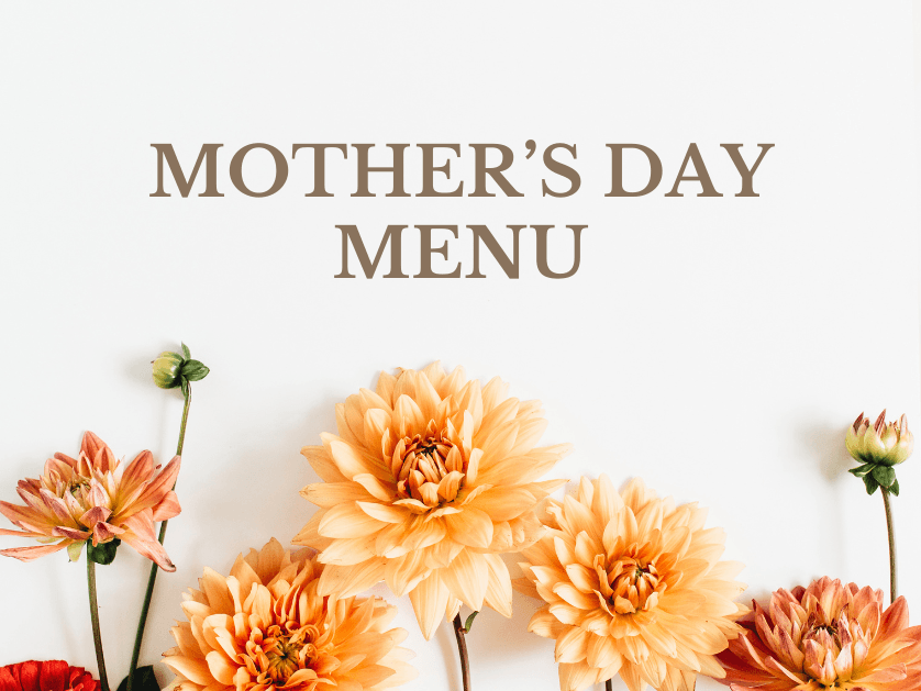 Mother's Day Menu